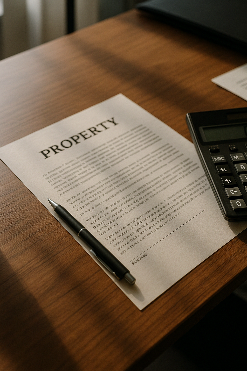 how to sell property